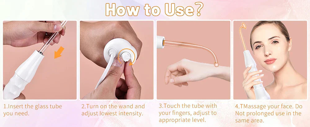 High Frequency Facial Wand
