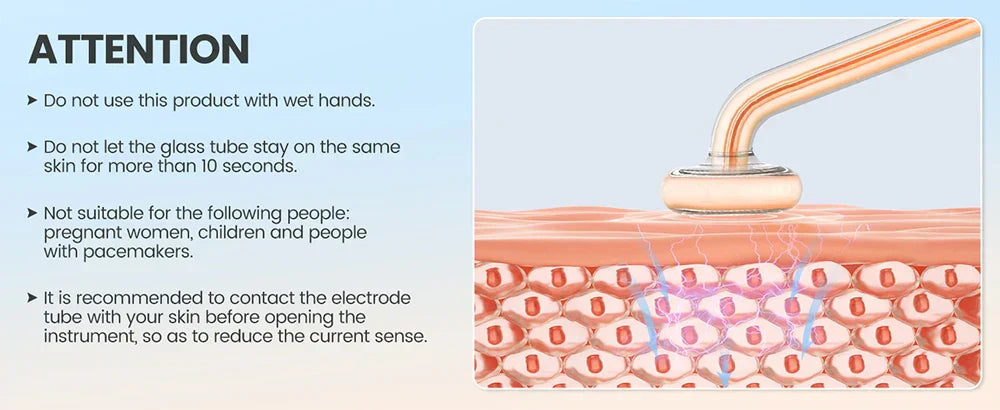 High Frequency Facial Wand