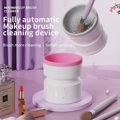 Automatic MakeUp Brush Cleaner