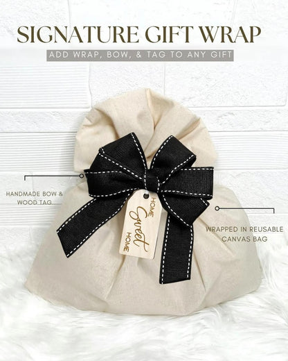 Jumbo Chunky Knit Blanket: Personalized Throw with Engraved Leather Patch