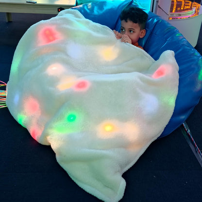 Large Sensory Blanket: 2.8kg Weighted Throw for Anxiety Relief, Soft Cozy Autism & ADHD Support