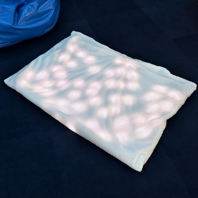 Large Sensory Blanket: 2.8kg Weighted Throw for Anxiety Relief, Soft Cozy Autism & ADHD Support